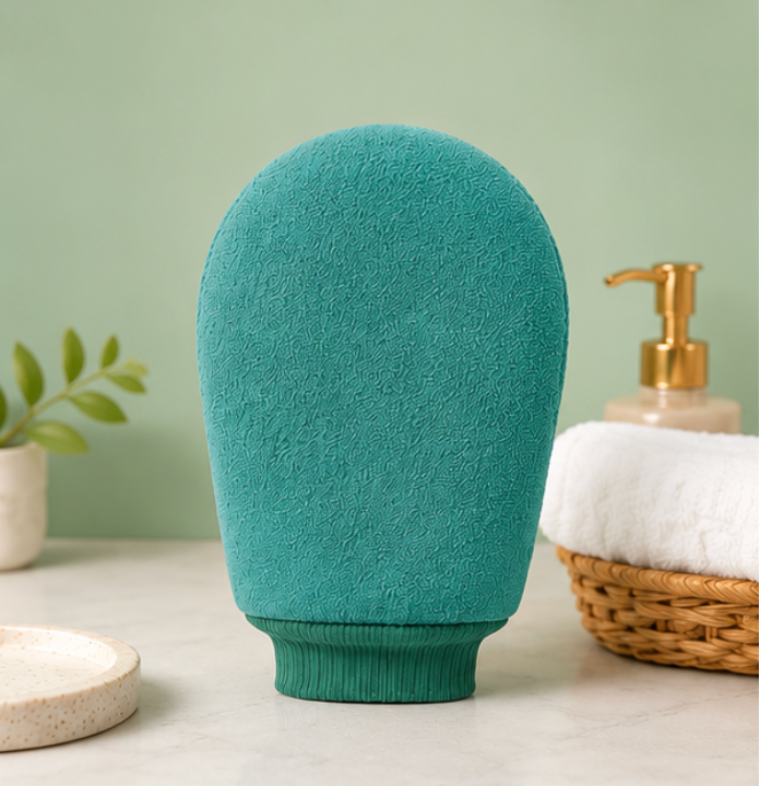 Prunelle Exfoliating Shower Mitt
