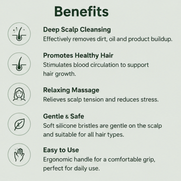 Prunelle Scalp Massage Brush