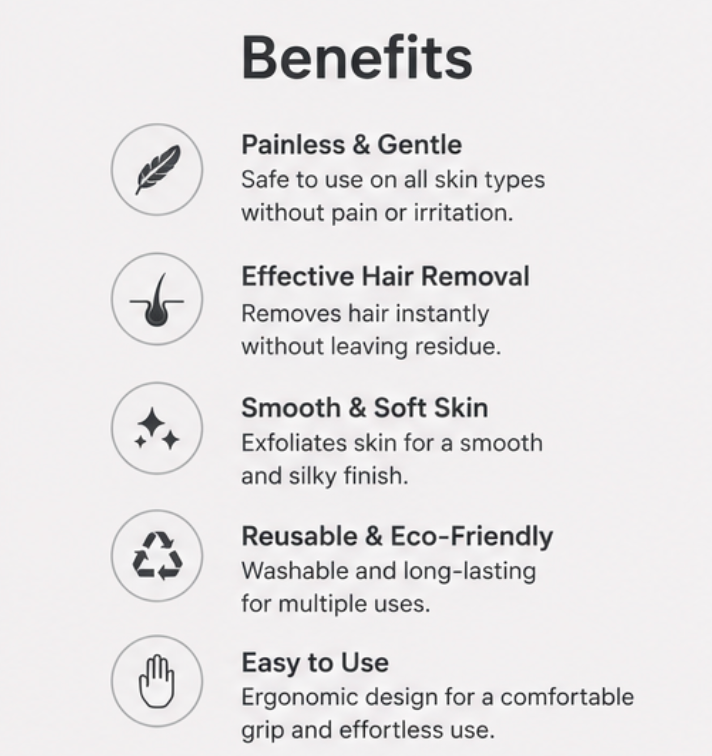 Prunelle Crystal Hair Eraser
